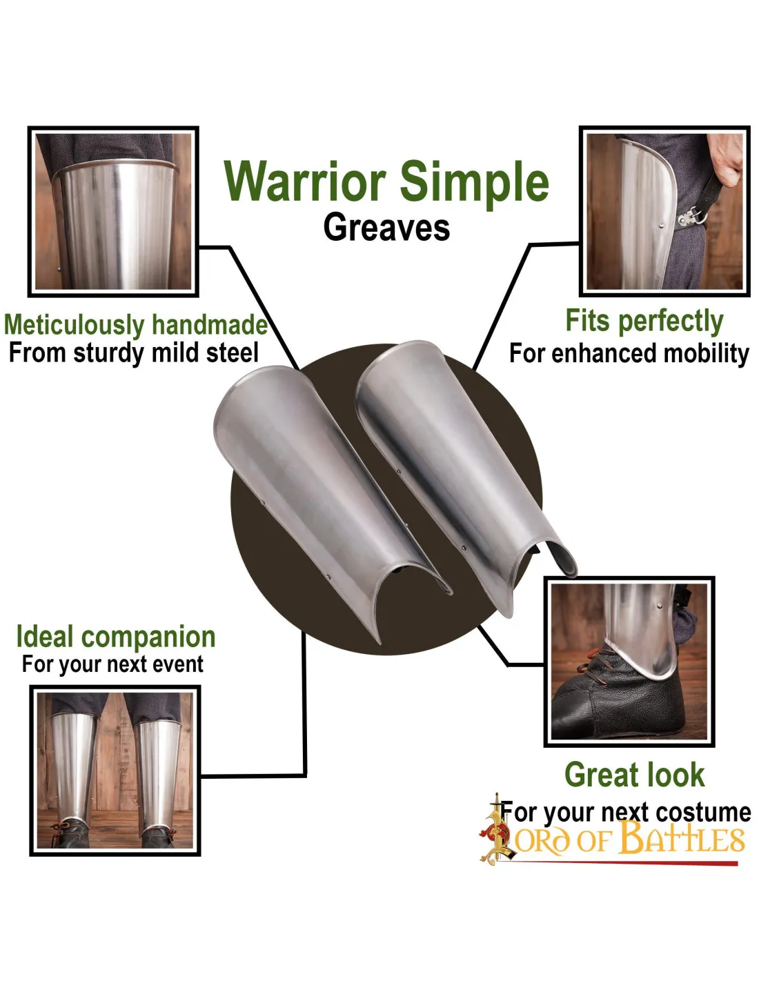 Grebas medievales simples para LARP