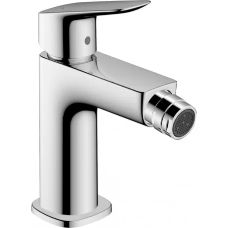 GRIFO DE BIDé MONOMANDO 110 FINE CON VACIADOR AUTOMáTICO LOGIS  HANSGROHE