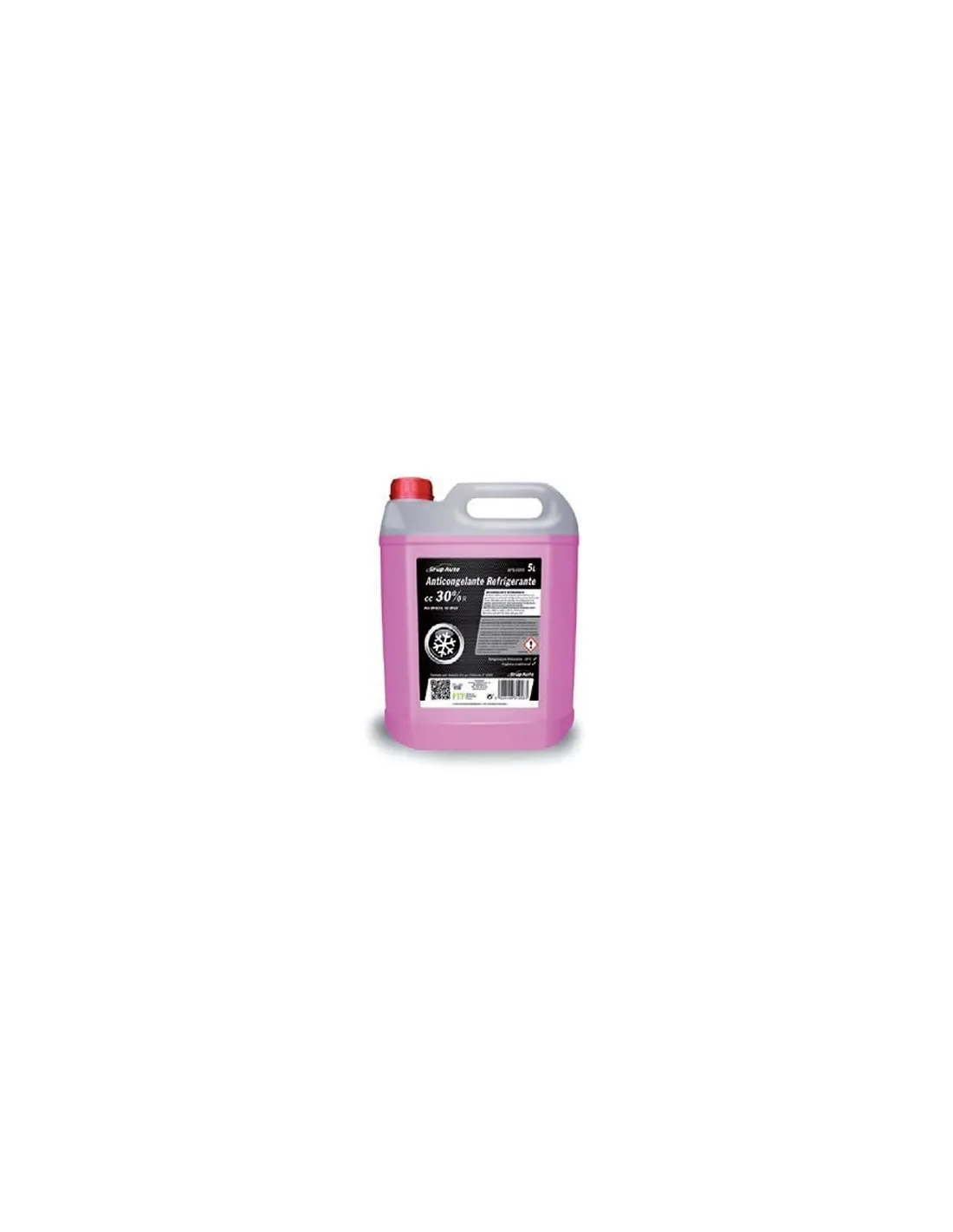 GRUPAUTOGPQ200975 ANTICONGELANTE ROSA 30% 5L