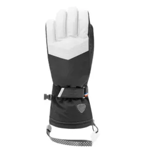 GUANTE DE ESQUí RACER DE PLUMAS DE GANSO (NEGROBLANCO) PARA MUJER