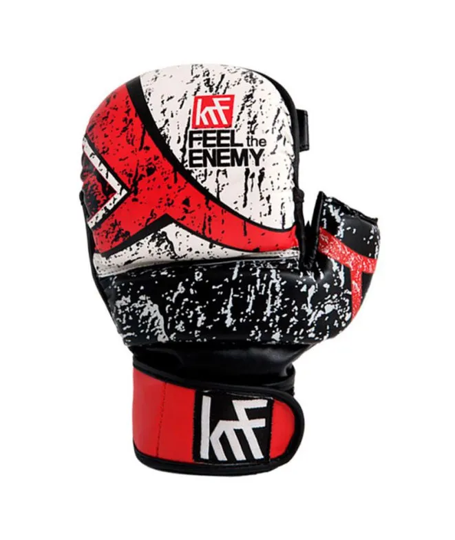 Guantes de MMA KRF Gel Super EVA 7 OZ Red