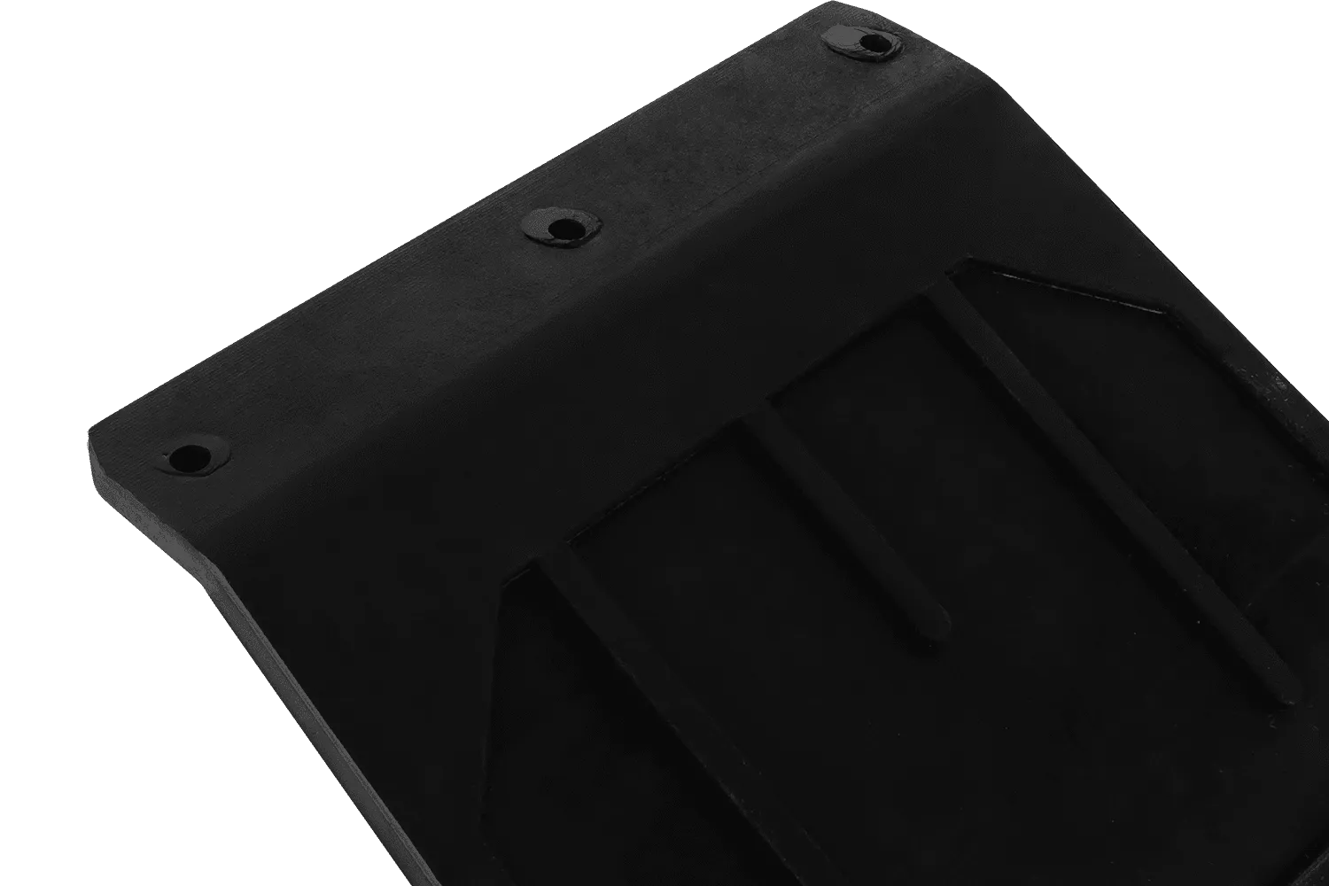 Guardabarros de goma UNITRAILER, cubierta de guardabarros doblada, 185/233 mm