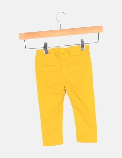 Gémo Denim amarillo detalle lazo
