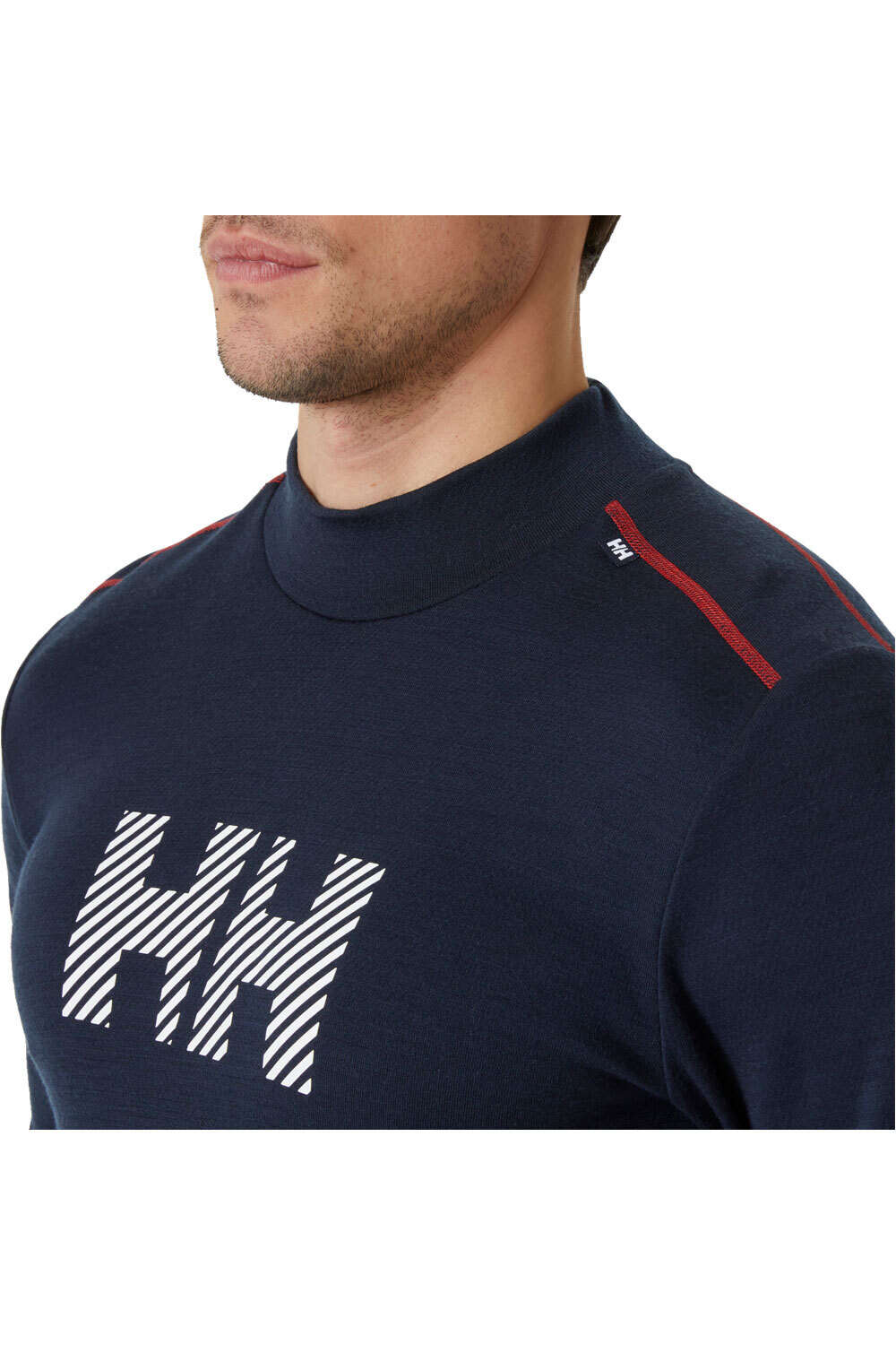 Helly Hansen LIFA MERINO MIDWEIGHT Camiseta Térmica Manga Larga Hombre