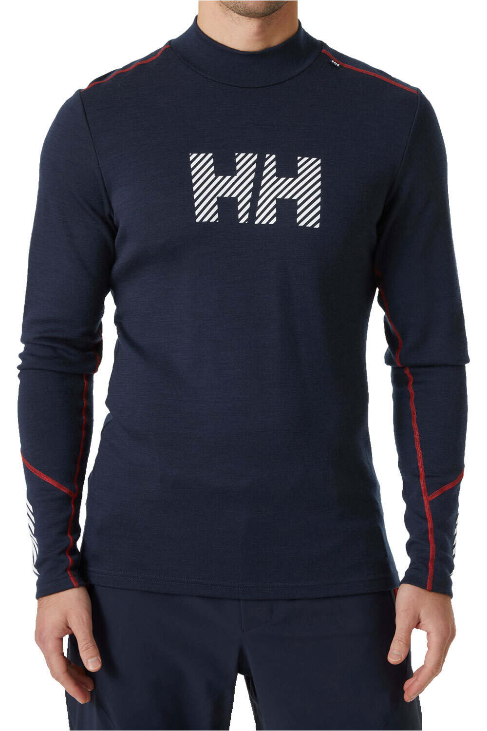 Helly Hansen LIFA MERINO MIDWEIGHT Camiseta Térmica Manga Larga Hombre