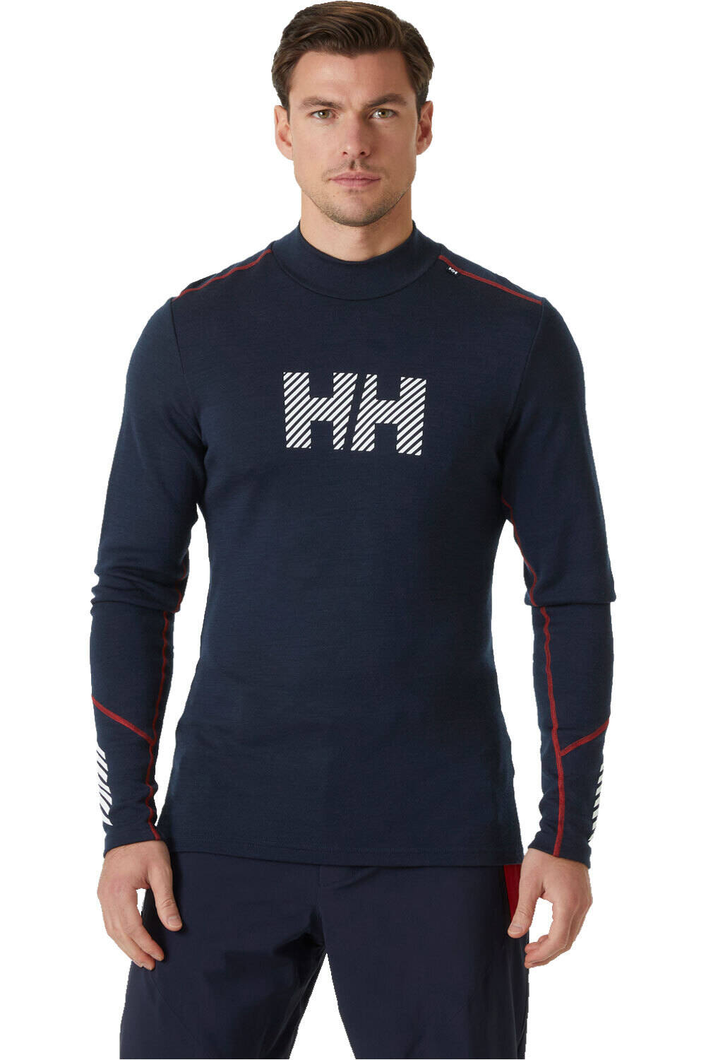Helly Hansen LIFA MERINO MIDWEIGHT Camiseta Térmica Manga Larga Hombre