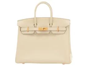 Hermès Birkin 25 Blanco 