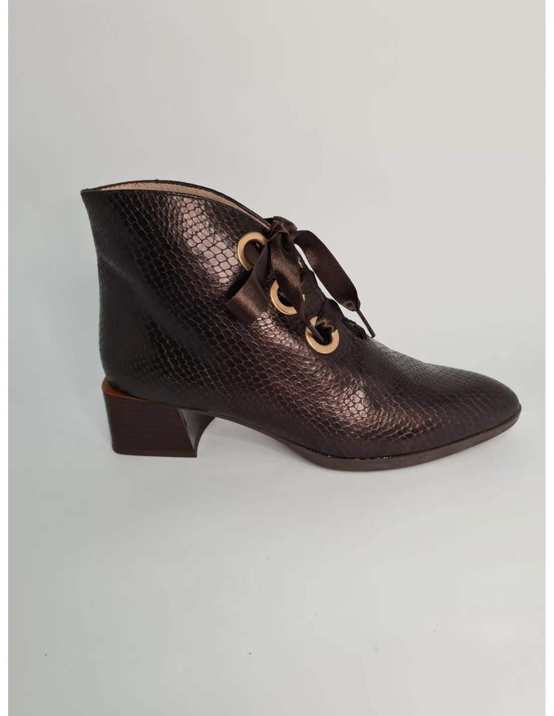 Hispanitas botines  mujer Bronce HI00715