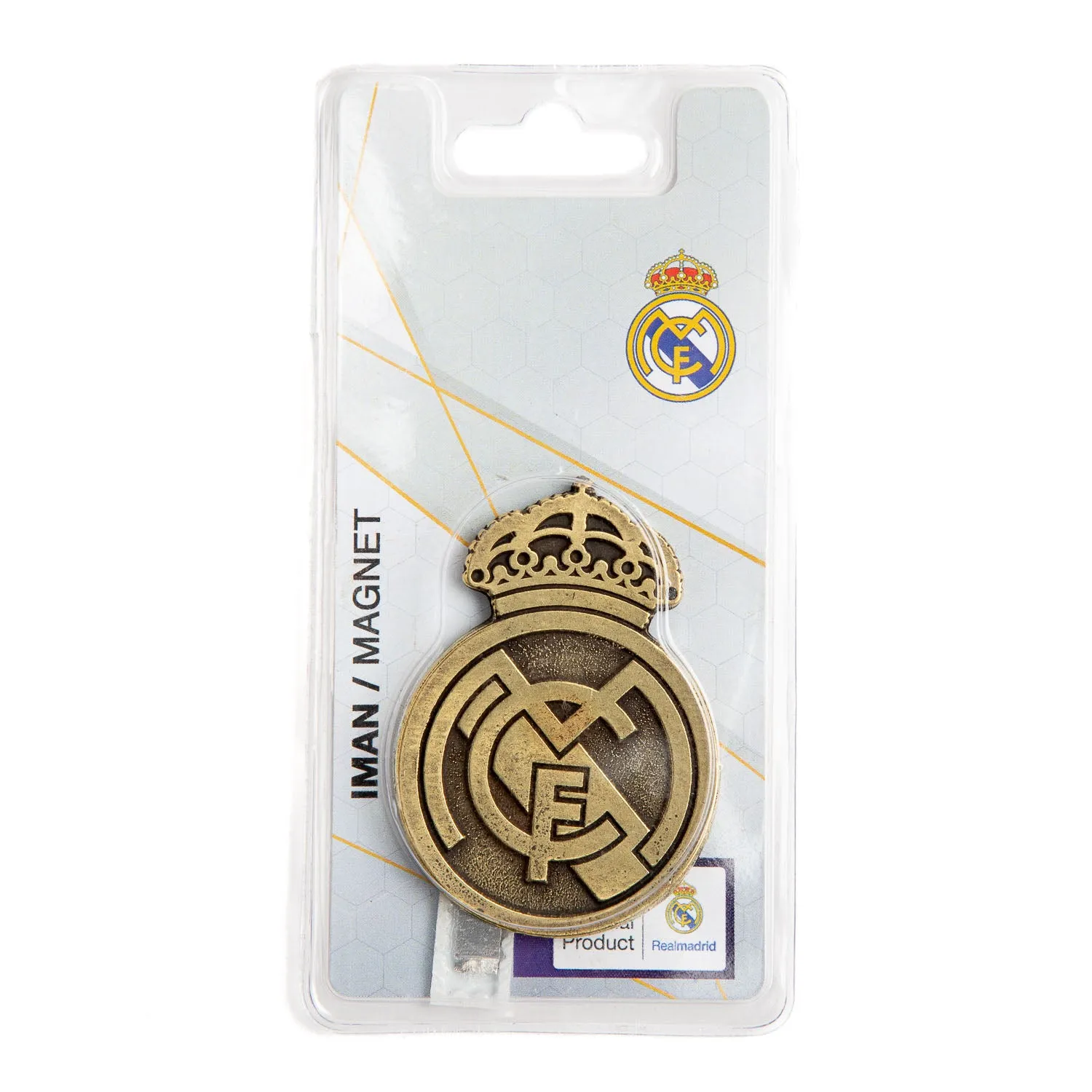 Imán Escudo Dorado Real Madrid