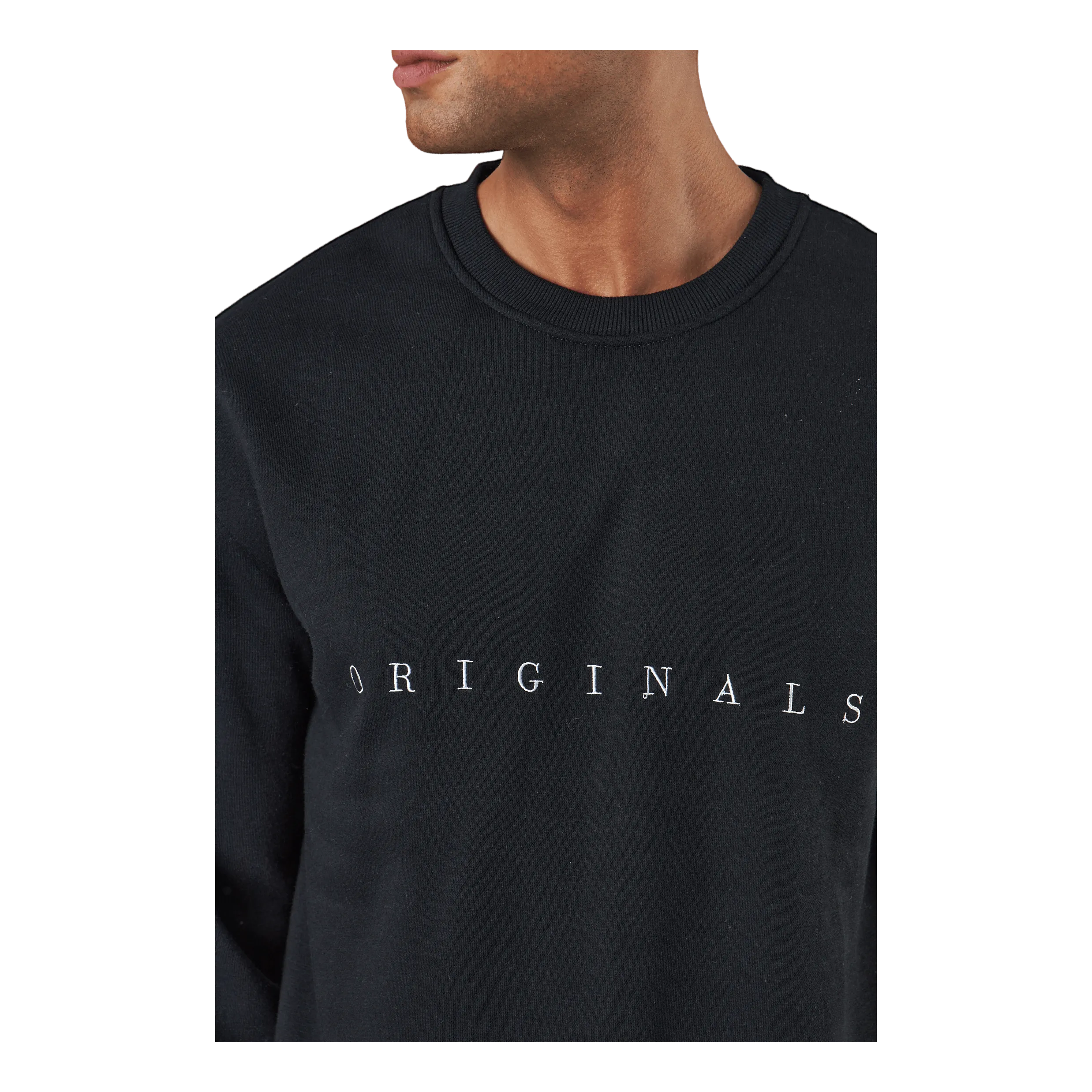 Jack & Jones Jorcopenhagen Big Sweat Crew N Black