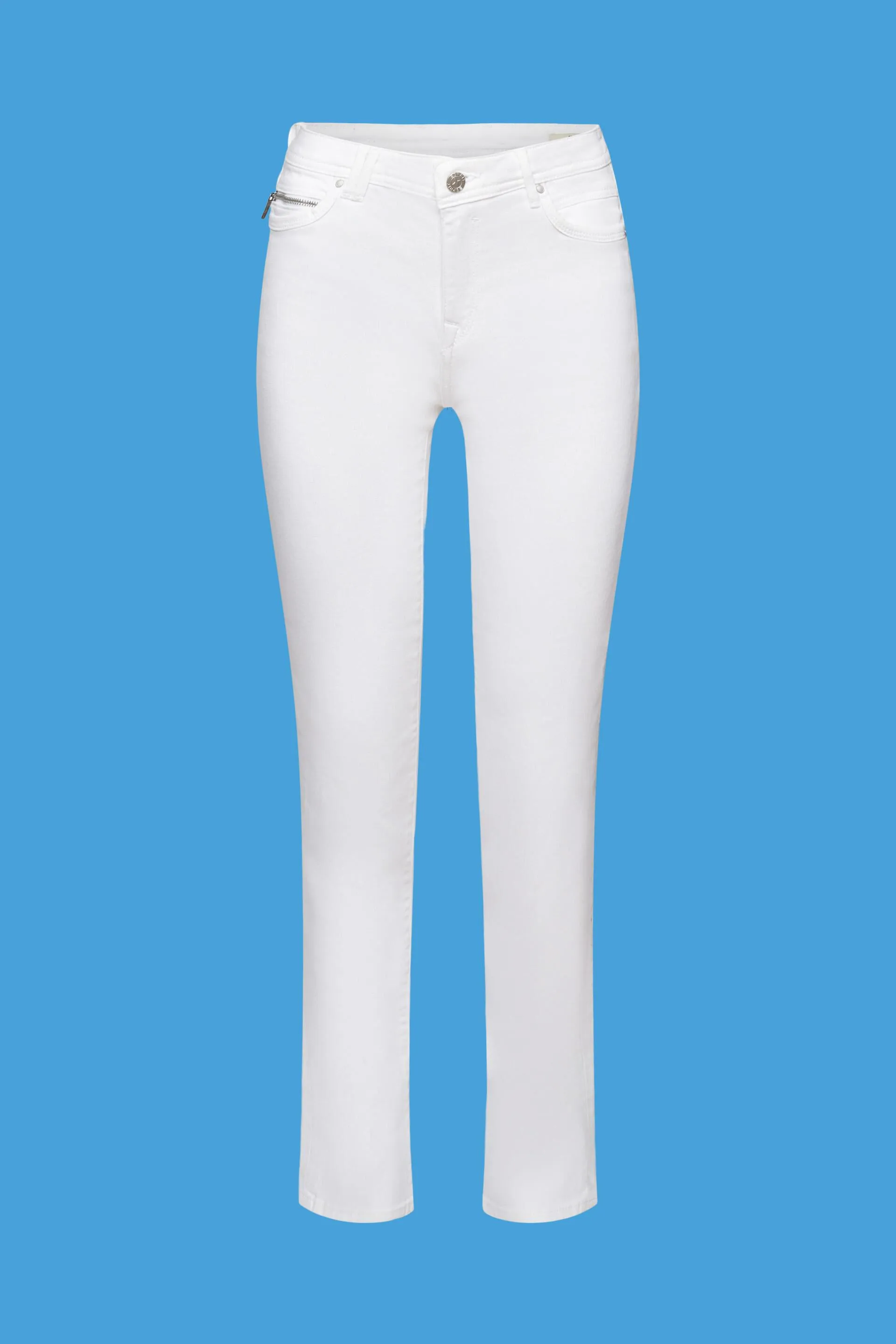 Jeans con detalle de cremalleras