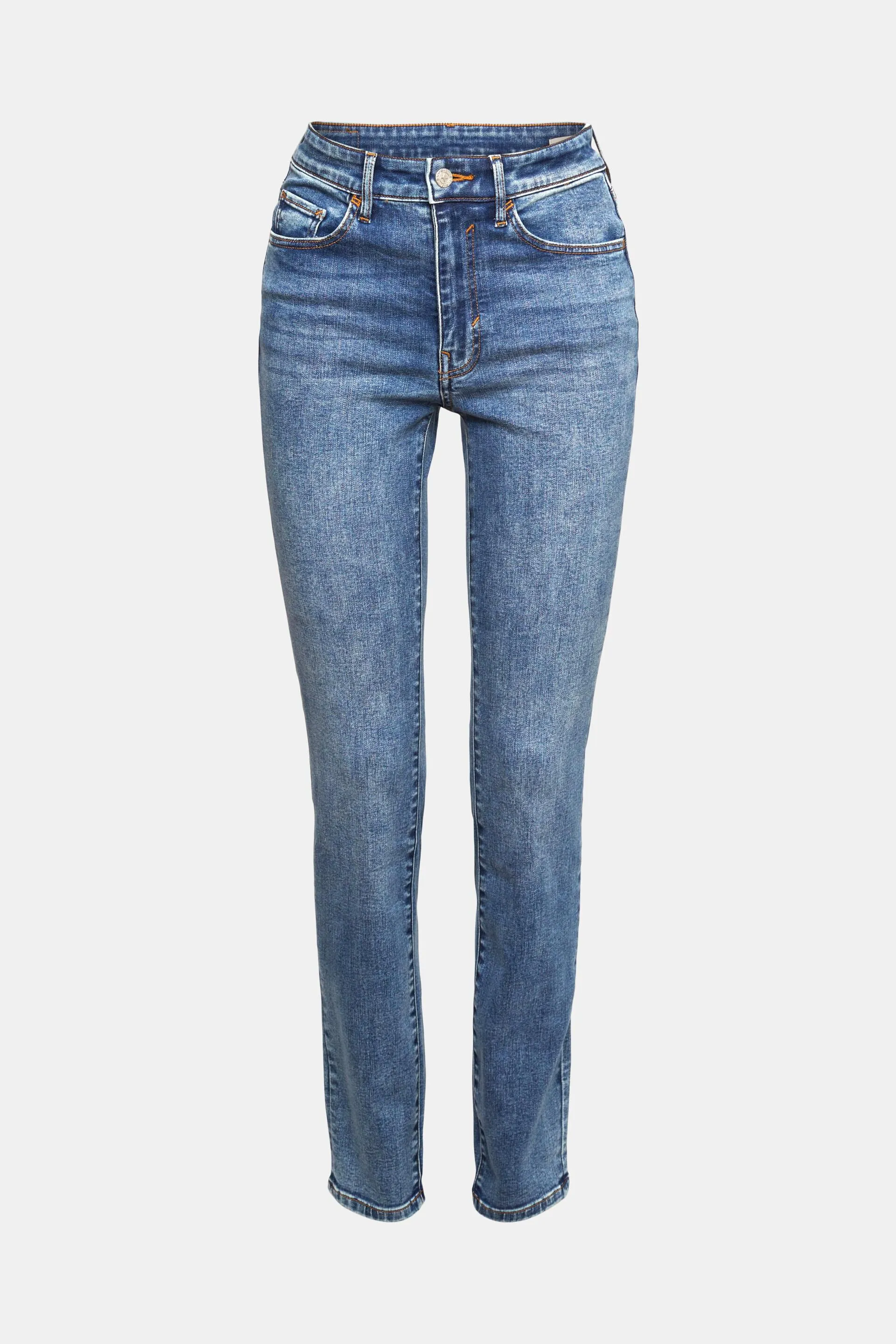 Jeans con efecto deslavado