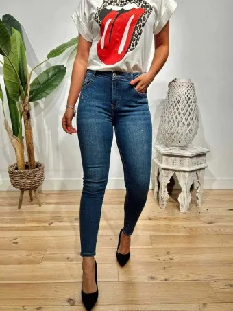 Jeans Pitillo Painted SPLATTER