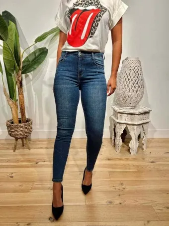 Jeans Pitillo Painted SPLATTER