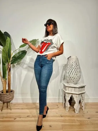 Jeans Pitillo Painted SPLATTER