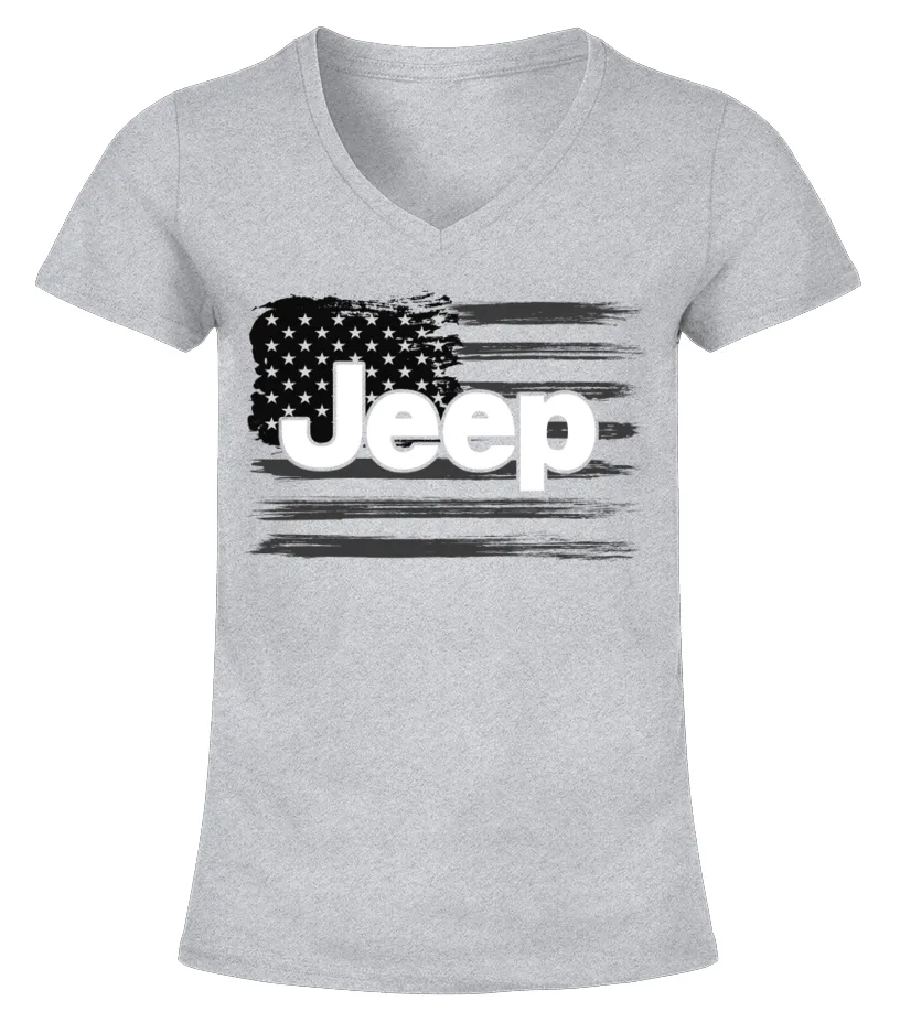 Jeep GR (5) Camiseta cuello pico Mujer