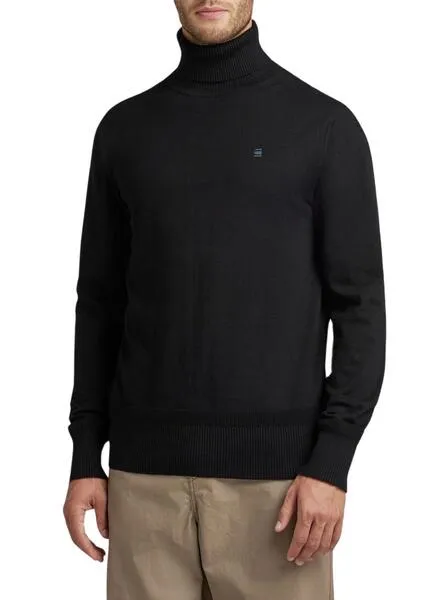 JERSEY GSTAR PREMIUM CORE NEGRO PARA HOMBRE