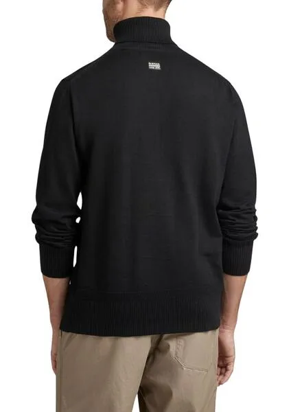 JERSEY GSTAR PREMIUM CORE NEGRO PARA HOMBRE