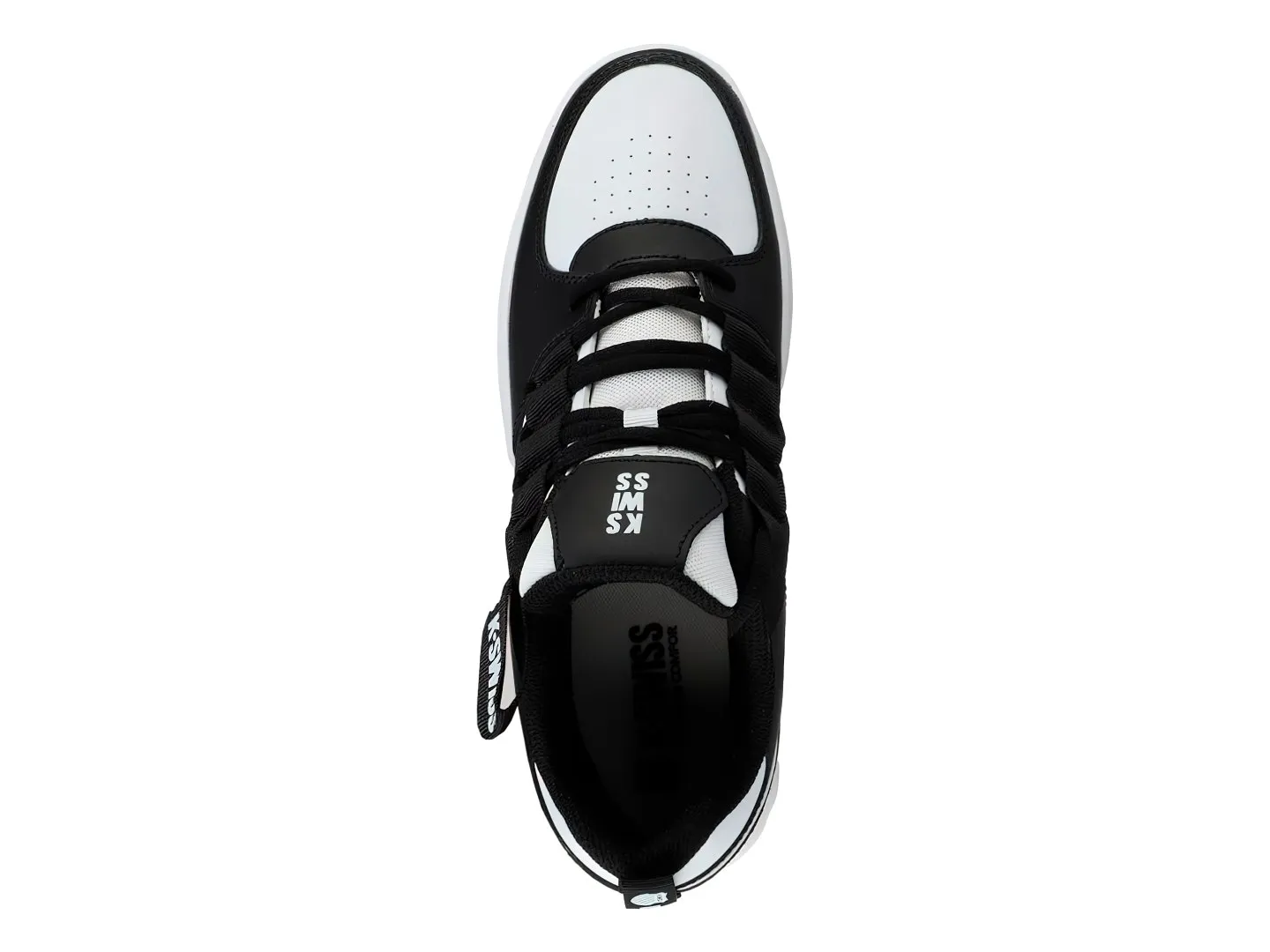 KSWISS 0F491 011 WHT/BLACK ROOF  25 30