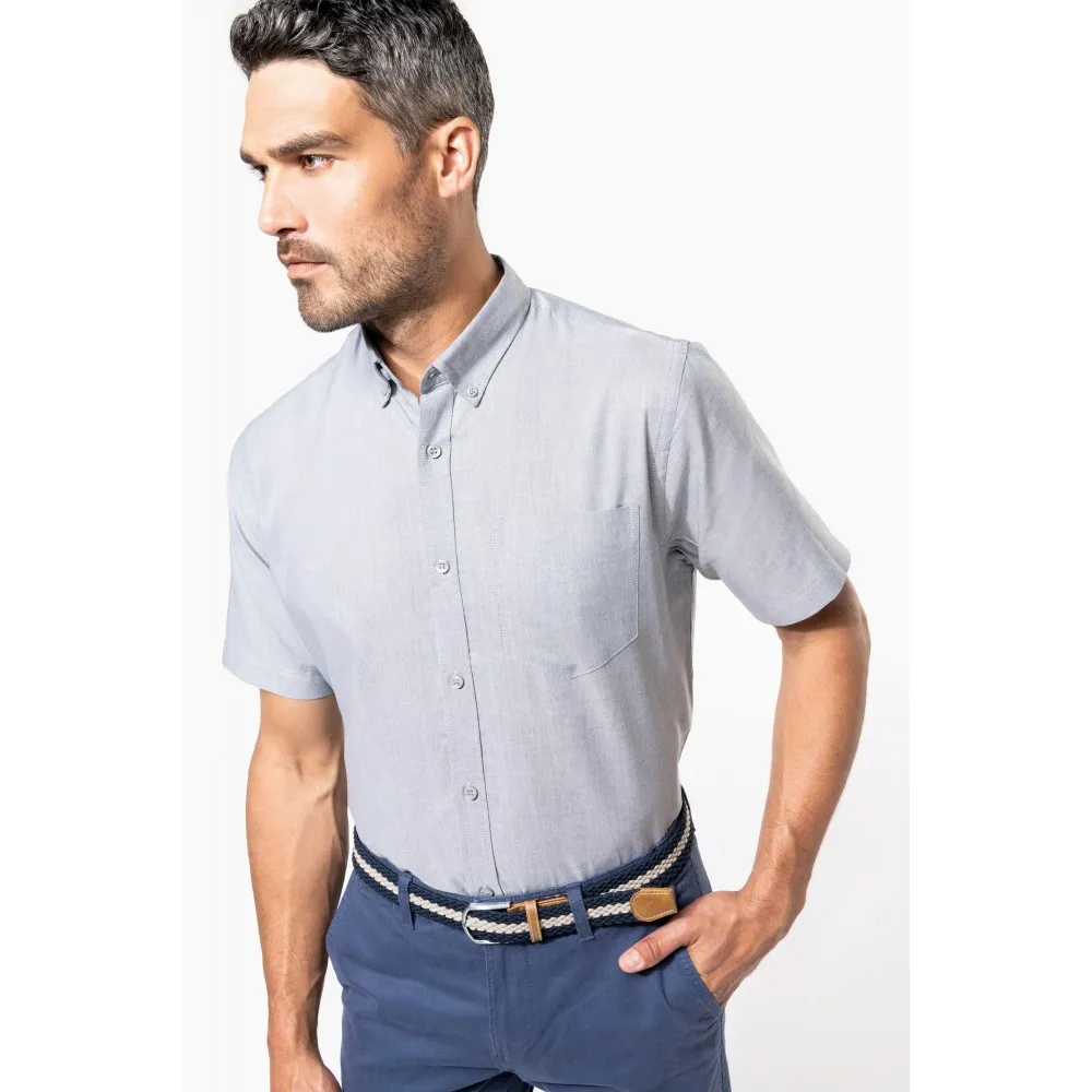 K535CAMISA OXFORD MANGA CORTA HOMBRE
