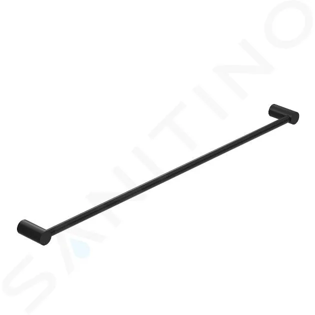 KLUDI VELA R  TOALLERO, LONGITUD 80 CM, NEGRO MATE 5896139