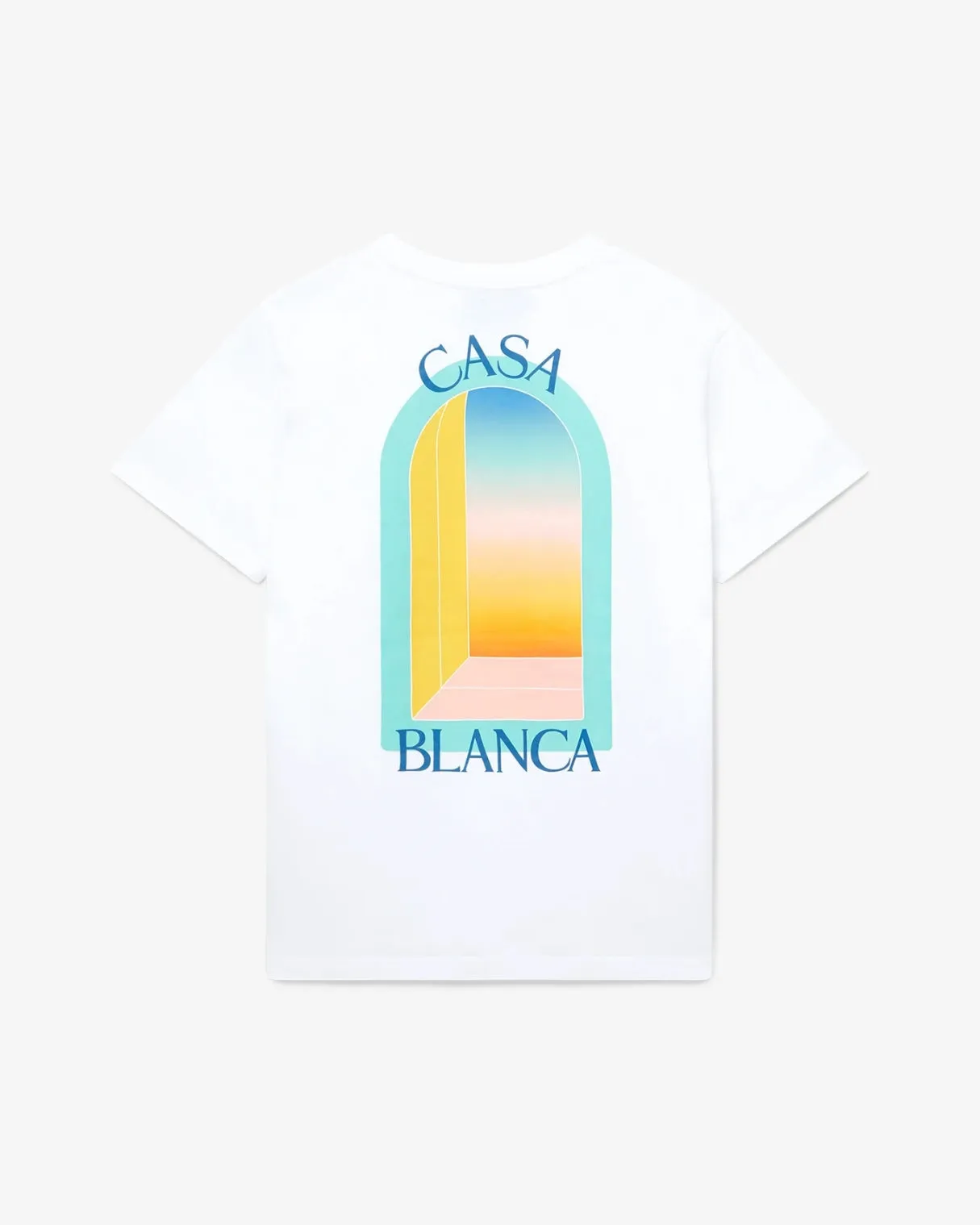 L Arc Colore Printed T Shirt White