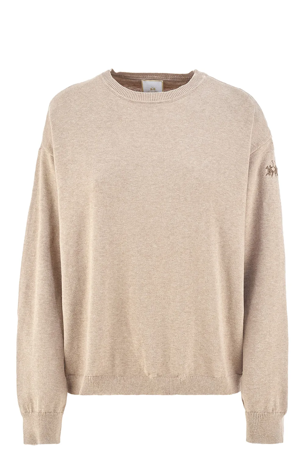 La Martina Jersey Zenda Champagne Melange