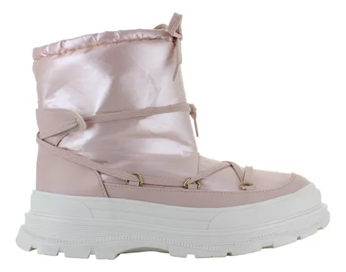 Lady One Bota Combat Esquimal Moda Frio Invierno Mujer 87304