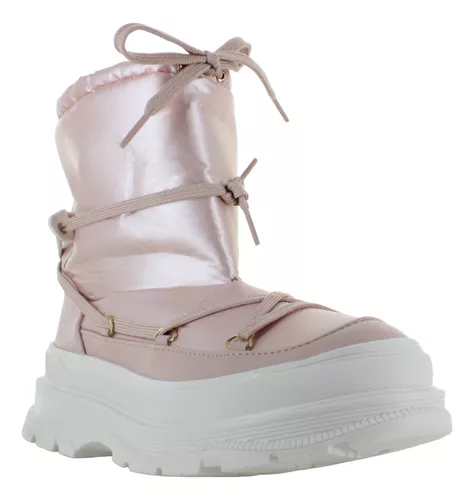 Lady One Bota Combat Esquimal Moda Frio Invierno Mujer 87304