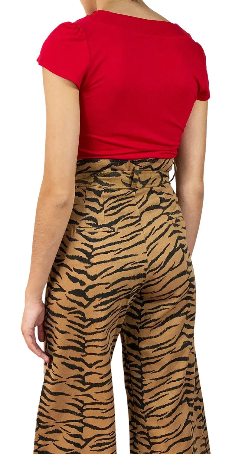 LAURA ASHLEY Polera Alforzas