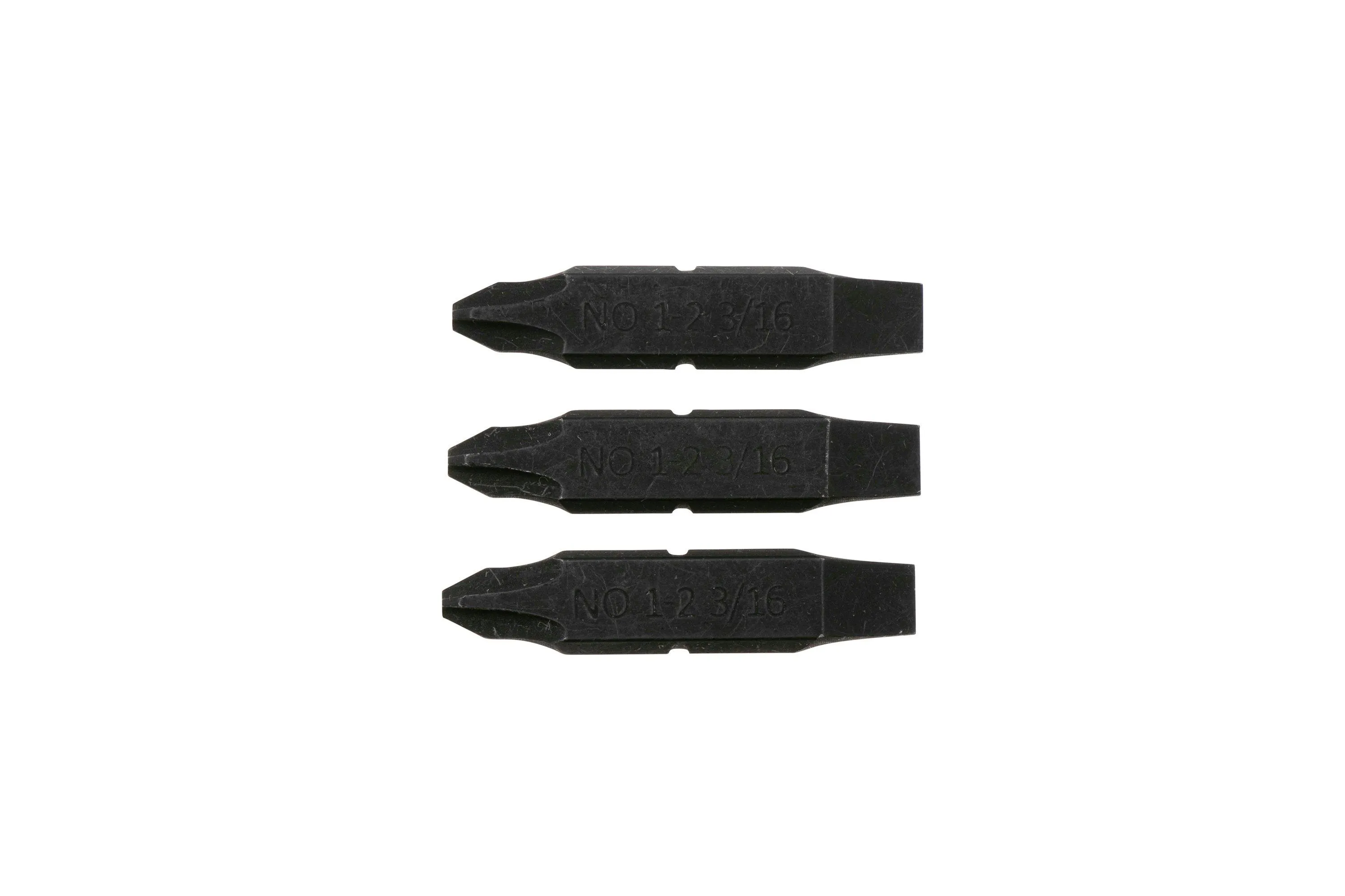 Leatherman Bits 931024 destornillador Phillips PH1/PH2 y destornillador plano 3/16", 3 piezas