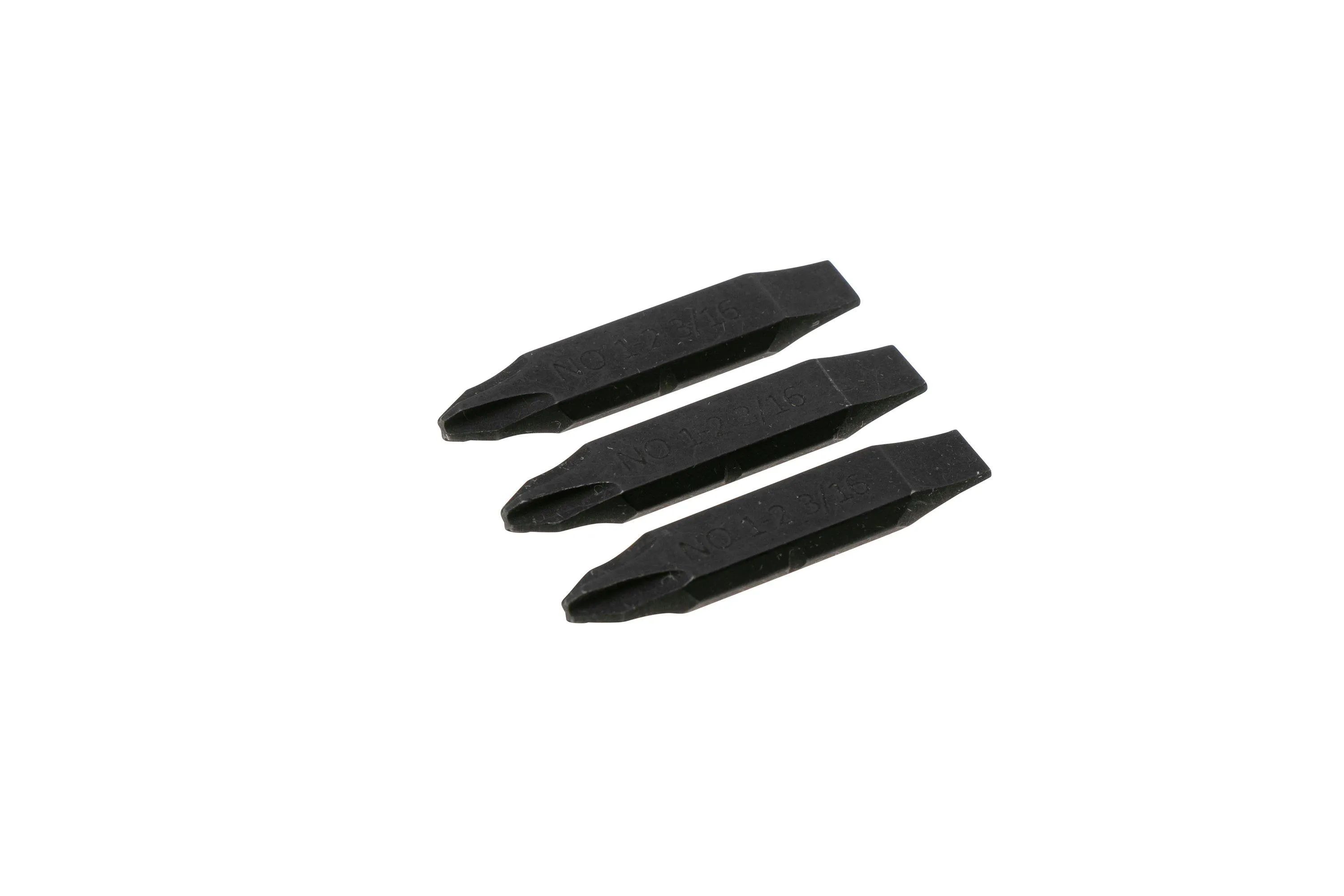 Leatherman Bits 931024 destornillador Phillips PH1/PH2 y destornillador plano 3/16", 3 piezas
