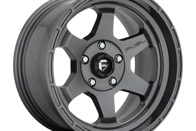 LLANTA DE ALEACIóN D665 SHOK MATTE GUN METAL FUEL 9.0X17 ET12 71,5 5X127