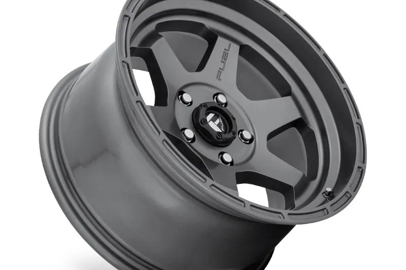 LLANTA DE ALEACIóN D665 SHOK MATTE GUN METAL FUEL 9.0X17 ET12 71,5 5X127
