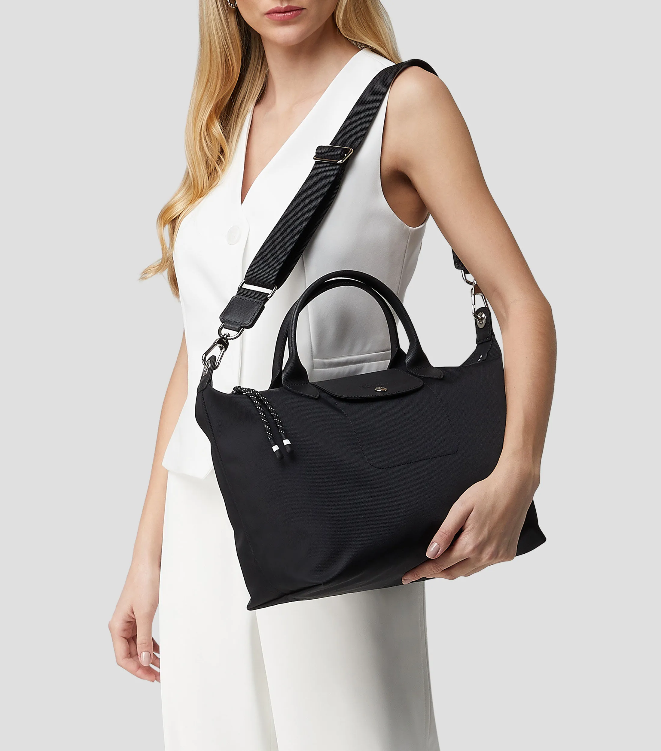 Longchamp Bolso Satchel Mujer
