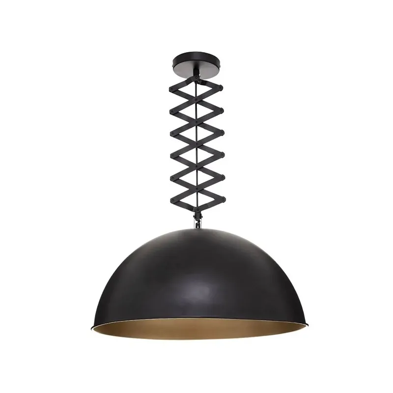 Lámpara De Techo Colgante Lahti Metal Negro