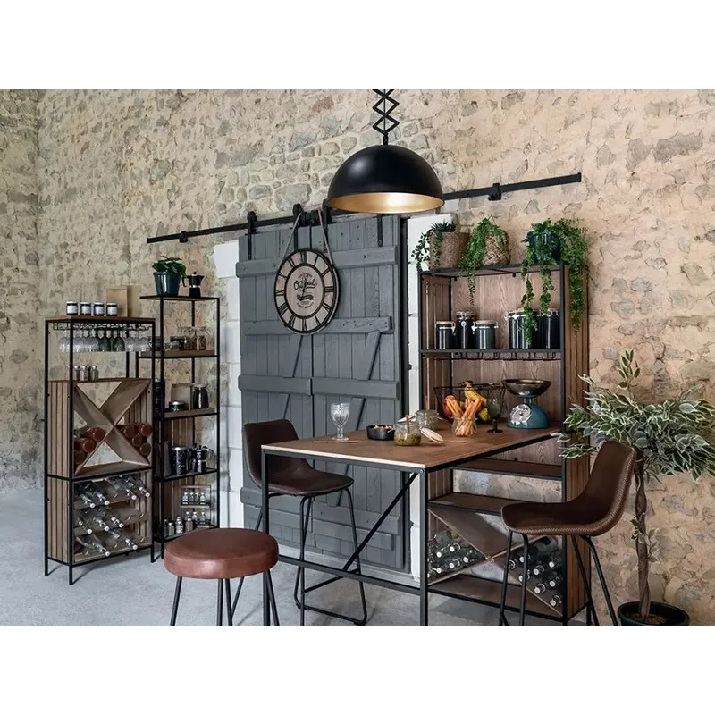 Lámpara De Techo Colgante Lahti Metal Negro