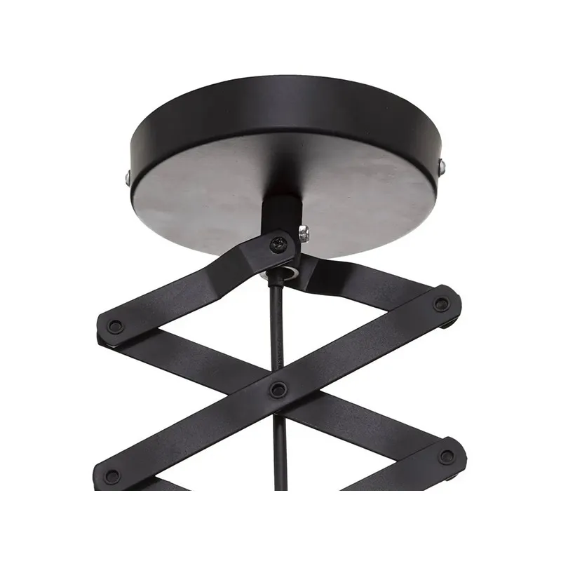 Lámpara De Techo Colgante Lahti Metal Negro