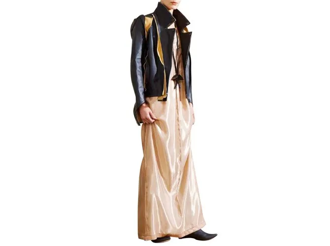 Maison Martin Margiela Vestido Beige 
