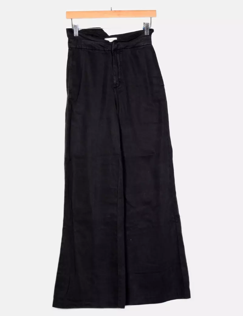 Mango Pantalones de tela Anchos