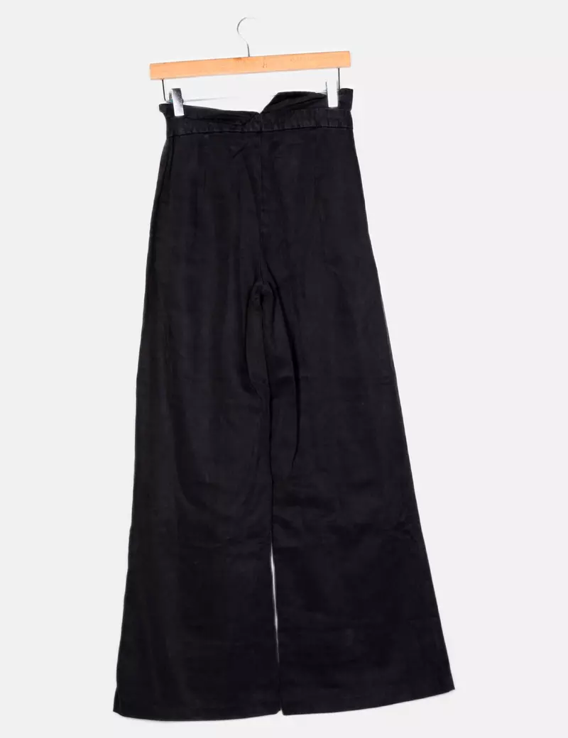 Mango Pantalones de tela Anchos