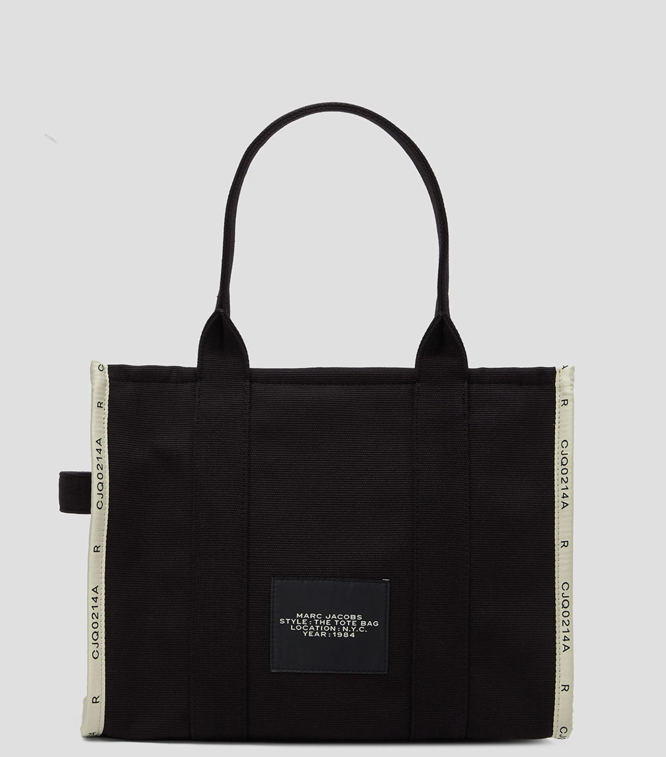 Marc Jacobs Bolso Tote Negro The Jacquard Large Tote Mujer