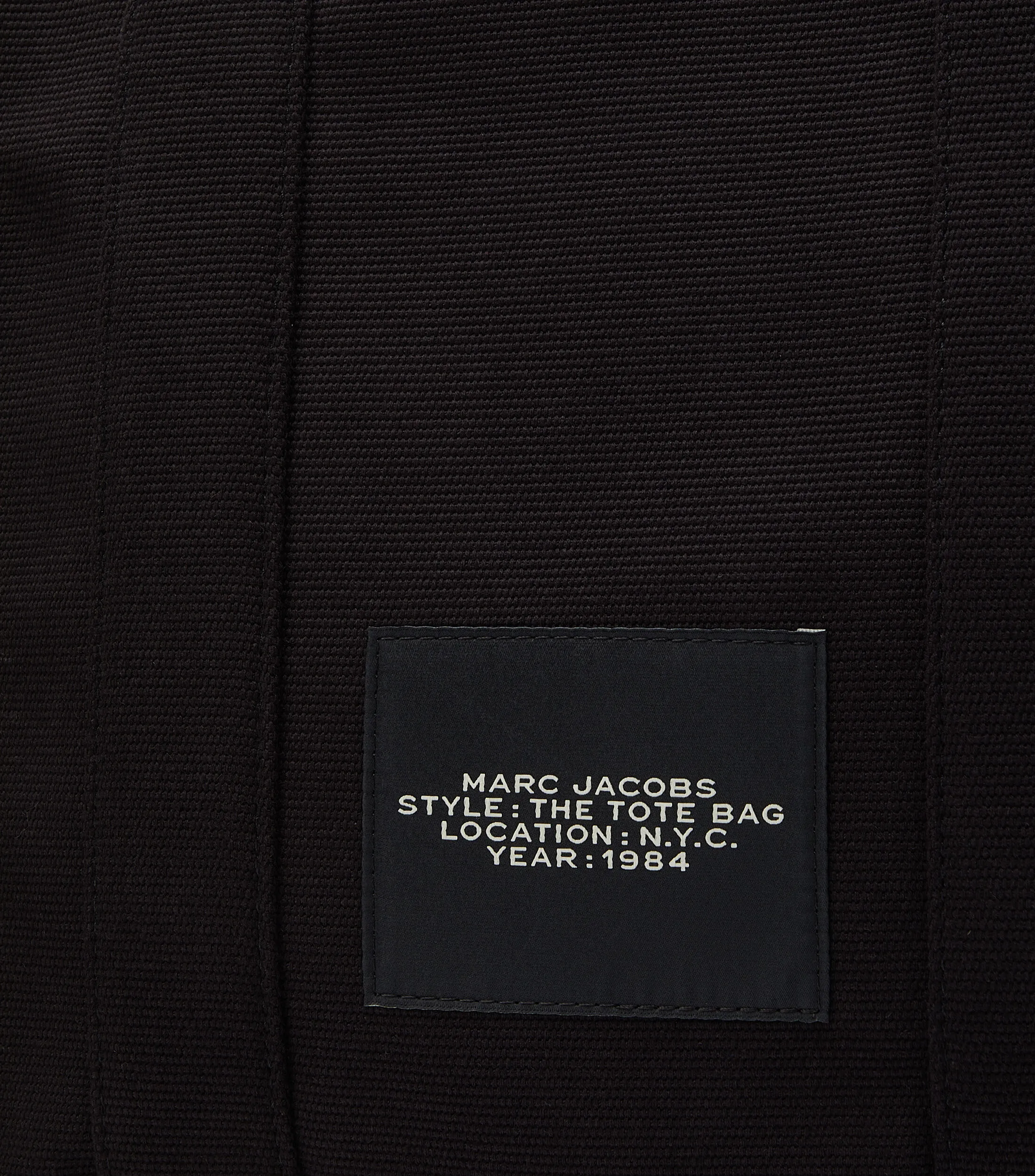 Marc Jacobs Bolso Tote Negro The Jacquard Large Tote Mujer