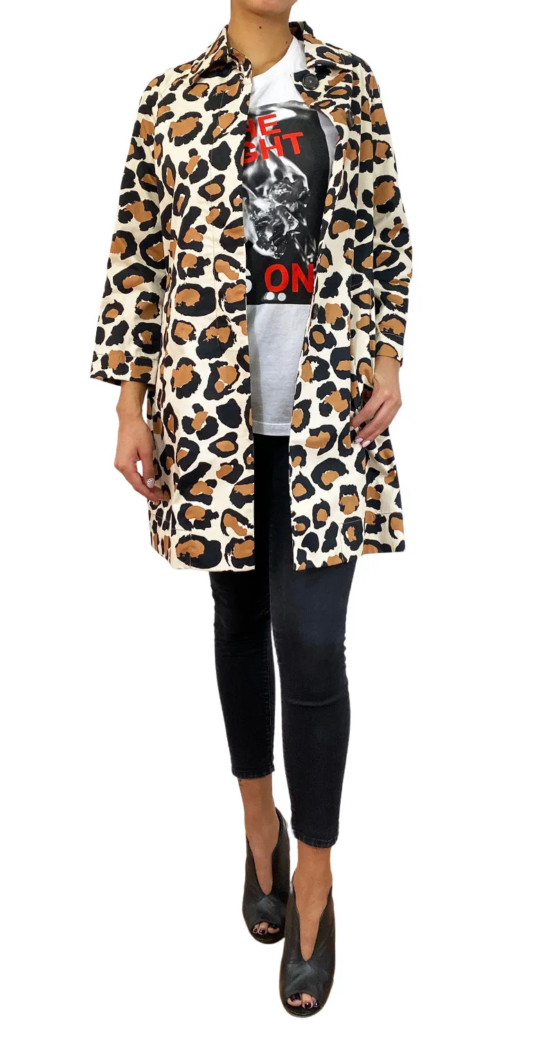 MARC JACOBS Trench Animal Print