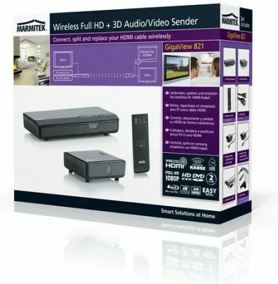 MARMITEK GIGAVIEW 821  RELé HDMI INALáMBRICO