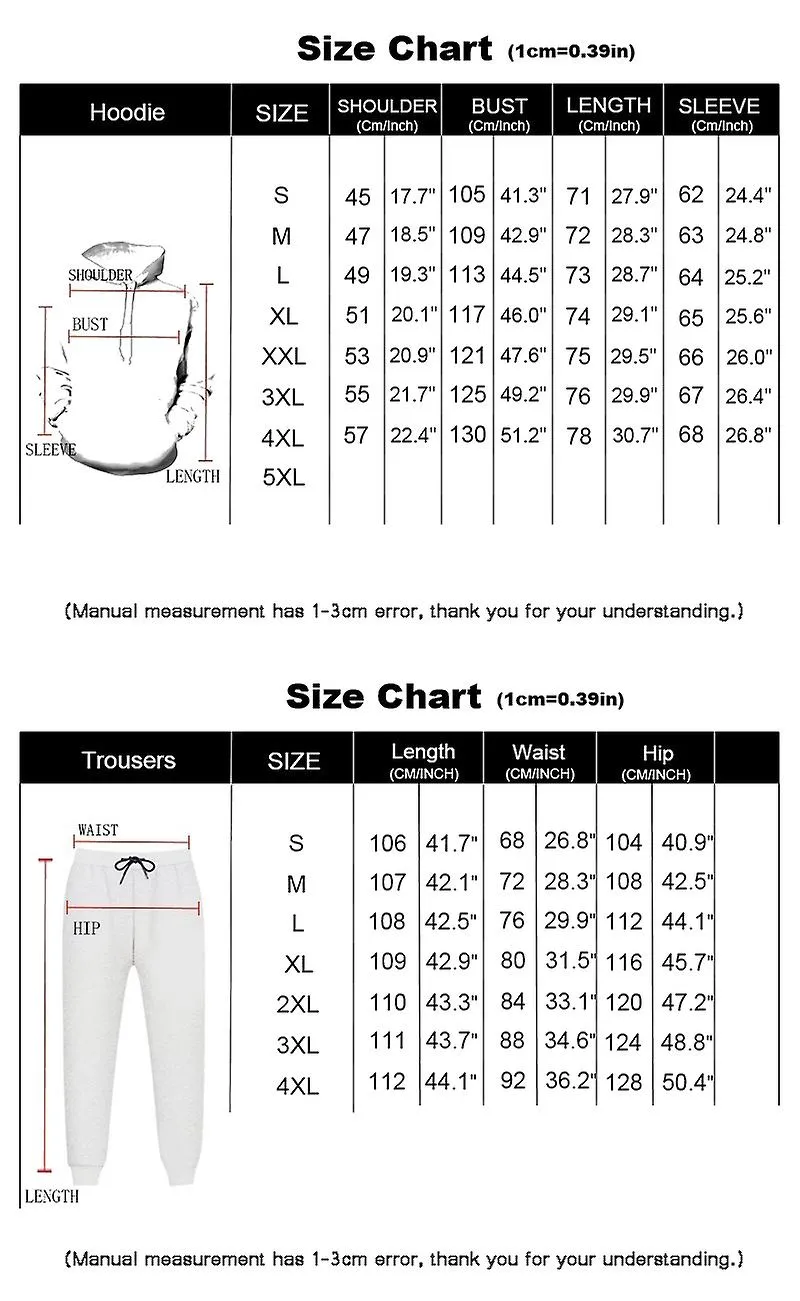 Men's Novelty Hoodie Realistic 3d Print Lion Tiger Pattern Sweatshirt Unisex Casual Sweatshirt Set