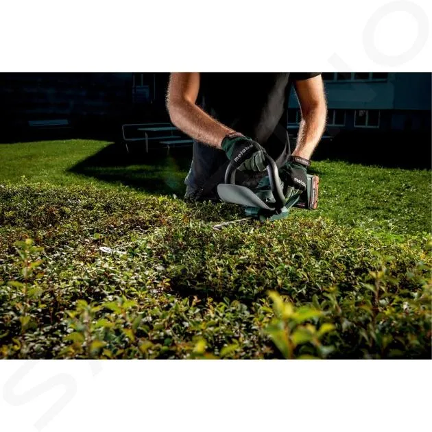 METABO TECNOLOGíA DE JARDINERíA  CORTASETOS AKU 18V 45 CM, 1X BATERíA 2,0 AH LIPOWER, CARGADOR 600466860