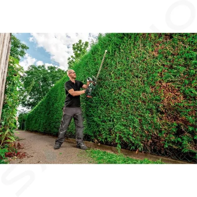 METABO TECNOLOGíA DE JARDINERíA  CORTASETOS AKU 18V 45 CM, 1X BATERíA 2,0 AH LIPOWER, CARGADOR 600466860