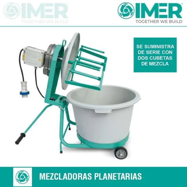 MEZCLADORA PLANETARIA IMER MIXALL