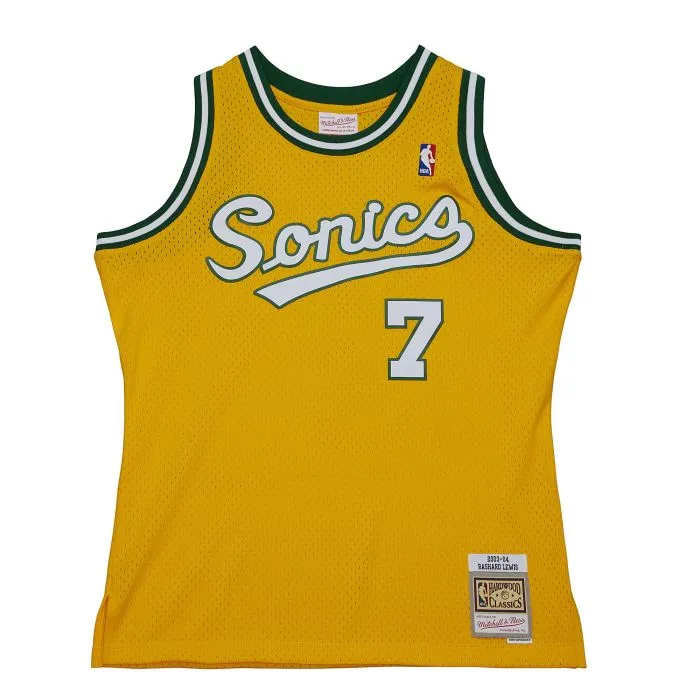 MITCHELL & NESS CAMISILLA SEATTLE SUPERSONICS RASHARD LEWIS 200304